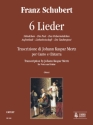 6 Lieder fr Gesang und Gitarre Partitur und Stimmen