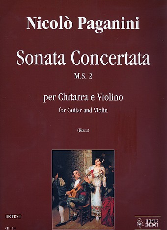 Sonata concertata MS2 per chitarra e violino partitura e parti