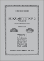 Quartetto III In Do Maggiore Streichquartett Partitur + Stimmen