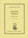 Partite E Sonate  Per Violino Solo Partitur