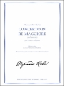 Concerto In Re Maggiore Flute and Orchestra Partitur