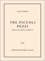 Aldo Clementi, Tre Piccoli Pezz Woodwind Ensemble Partitur-Set