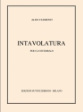 Aldo Clementi, Intavolatura (1963)  Per Clavicembalo (5-7 Circa) Partitur