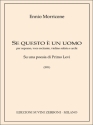 Se questo  un uomo per soprano, voce recitante, violino solista e archi Partitur