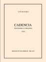 Cadencia (2004)  per marimba e vibrafono