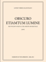 Obscuro Etiam per violino solista e tre gruppi orchestrali Partitur