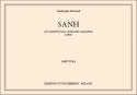 Sanh (Pa) per clarinetto basso, violoncello e pianoforte Partitur