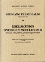 Liber Secundus Diversarum Modulationum Vocal Partitur