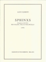 Sphinxs per violino, viola e cello partitura