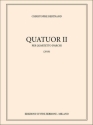 Quatuor II Streichquartett Partitur