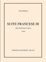 Suite Francese III Cello