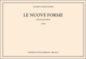 Le Nuove Forme Klavier Partitur