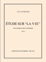 Etude Sur La Vie pour cimbalom et ensemble Partitur