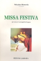 Missa festiva fr Frauenchor (Mnnerchor) und Orgel Partitur