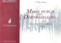 Choral und 6 Variationen ber 'Maria durch ein Dornwald ging' fr Orgel