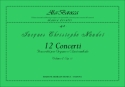 Naudot, Jacques Christophe 12 concerti, vol. 1. Trascrizione per Organo o Clavicembalo