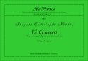 Naudot, Jacques Christophe 12 concerti, vol. 2. Trascrizione per Organo o Clavicembalo