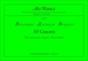 Gregori, Giovanni Lorenzo 10 Concerti. Trascrizione per Organo o Clavicembalo