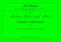 Petz, Johann Christoph Concerti e Ouvertures, vol. 3. Trascrizione per Organo o Clavicembalo