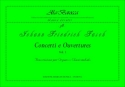 Fasch, Johann Friedrich Concerti e Ouvertures, vol. 1. Trascrizione per Organo o Clavicembalo