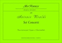 Vivaldi, Antonio 6 Concerti. Trascrizione per Organo o Clavicembalo