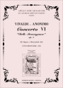 Vivaldi, Antonio Concerto VI delle Stravaganze. Trascritto per organo o clavicembalo