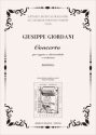 Giordani, Giuseppe Concerto per organo o cembalo e orchestra.