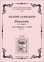 Sammartini, Giuseppe Concerto in La magg. per Organo e orch. op. 9 n. 1