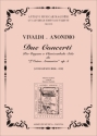 Vivaldi, Antonio Concerti da 'L'Estro Armonico' op 3 n. 5 e op. 3 n. 7 per organo solo.