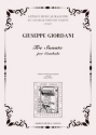 Giordani, Giuseppe 3 Sonate per Cembalo