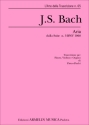 Bach, Johann Sebastian Aria sulla 4a corda. Trascrizione per Organo, Flauto e Violino