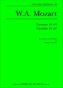 Mozart, Wolfgang Amadeus Fantasia KV 475 e KV 397. Trascrizione per Organo