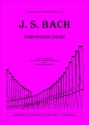 Bach, Johann Sebastian Composizioni Sacre. Trascrizione per Organo e 3 Trombe