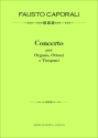 Caporali, Fausto Concerto per Organo, Ottoni e Timpani. Partitura