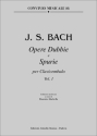 Bach, Johann Sebastian Opere dubbie e spurie per clavicembalo vol. 1