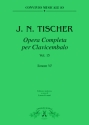 Tischer, Johann Nikolaus Opera completa per clavicembalo vol. 15