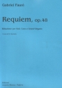 Faur, Gabriel Requiem op. 48. Riduzione per Soli, Coro e Grand'Organo