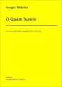 Militello, Sergio O Quam Suavis. Per coro femminile a 4 voci (SSAA)