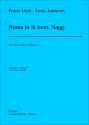 Liszt, Franz Messa in Si bem. Per Coro misto e organo. Adattamento di Leos Janacek