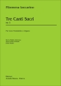 Iacarrino, Filomena 3 Canti Sacri op. 2 per Coro Femminile e Organo