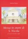 Piazza, Antonio Messa San Nicola per coro a 4 voci miste e Organo