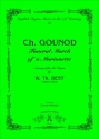 Gounod, Charles Funeral march of a marionette. Trascrizione per grand'organo di Willia