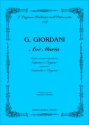 Giordani, Giuseppe Ave Maria per Soprano o Contralto e Organo Obbligato