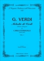 Verdi, Giuseppe Melodie di Verdi adattate all'organo, vol. 1. Adattamenti di Carlo Fum