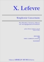 Lefevre, , Xaver Simphonie Concertante. Pour Hautbois, Clarientte et Basson avec Accomp