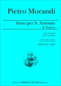 Morandi, Pietro Inno per S.Antonio di Padova. Per Contralto, Archi e Basso Continuo. P