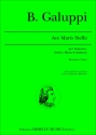 Galuppi, Baldassare Ave Maris Stella. Per Soprano, 2 Trombe, Archi e Basso continuo. Parti