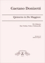 Donizetti, Gaetano Quintetto in Do maggiore. Per chitarra, due violini, viola e violoncel