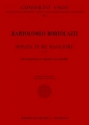 Bortolazzi, Bartolomeo Sonata in Re maggiore, op. 9. Pour le PianoForte avec accompagnament d