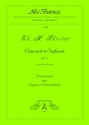 Frster, Christoph Heinrich Concerti e Sinfonie, vol. 1. 5 Concerti di Dresda. Trascrizione per cl